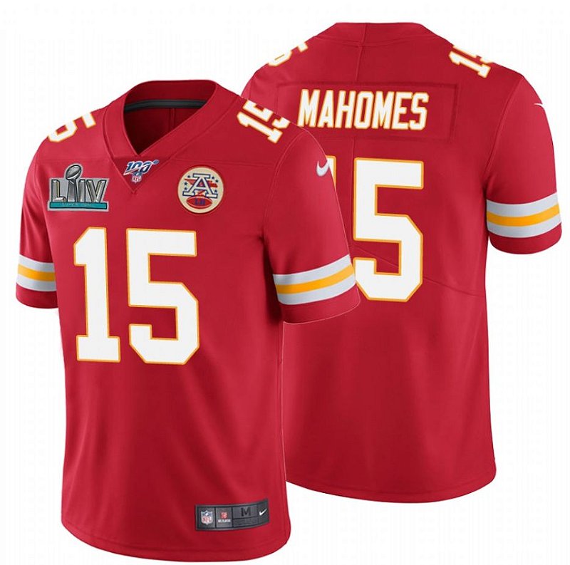 Jersey Camisa Kansas City Chiefs Patrick MAHOMES #15 - Super Bowl LIV