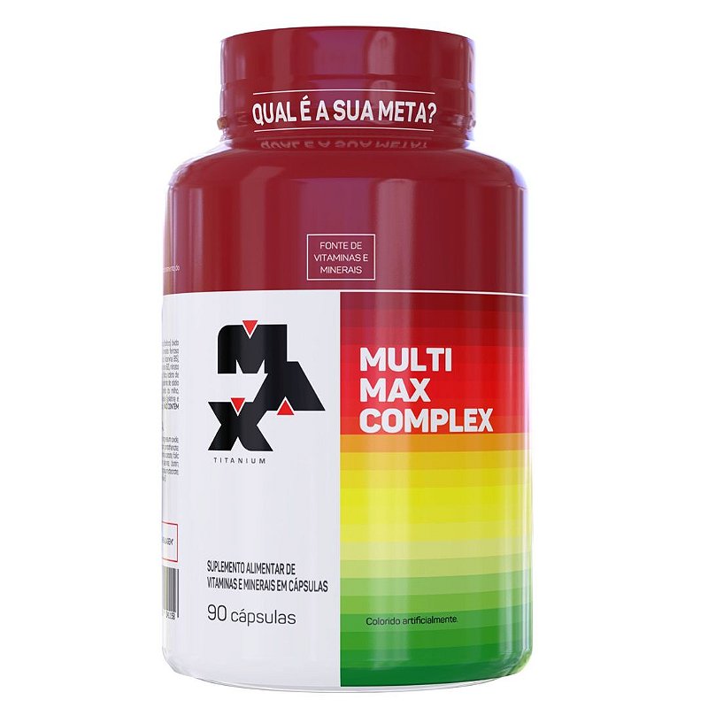 Multi Max Complex 90 cápsulas Max Titanium