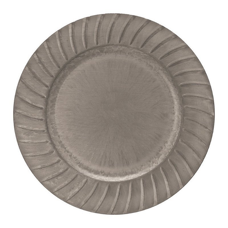 Sousplat Dórico Taupe - Imaginne Home Decor