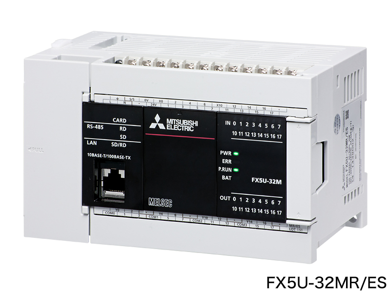 CLP MITSUBISHI SÉRIE MELSEC-IQF - FX5U-32MR/ES C/ MODULO DE