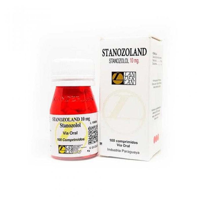 Landerlan Winstrol Stanozoland 10mg - 100 Comprimidos