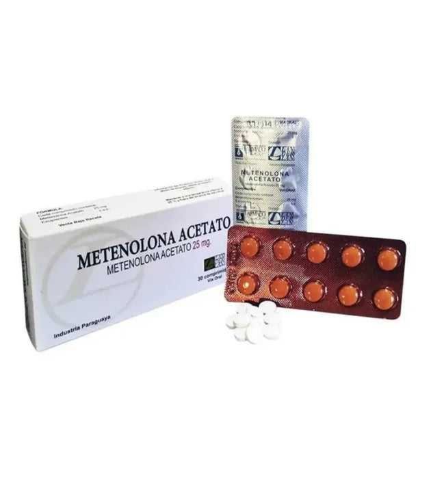 Primobolan Oral - Metenolona Acetato 25mg - 30 Comprimidos