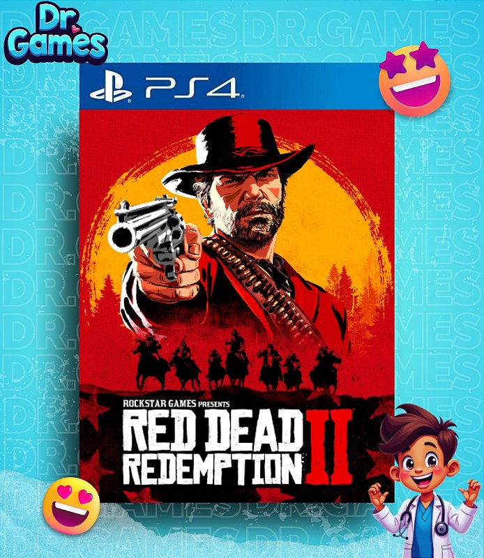 RED DEAD REDEMPTION 2 (EDIÇÃO PADRÃO) - PS4 MÍDIA DIGITAL