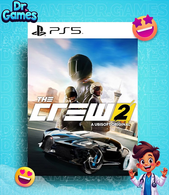 THE CREW® 2 (EDIÇÃO PADRÃO) - PS5 MÍDIA DIGITAL