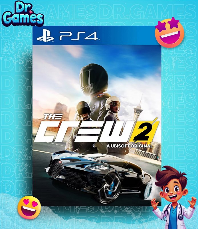 THE CREW® 2 (EDIÇÃO PADRÃO) - PS4 MÍDIA DIGITAL