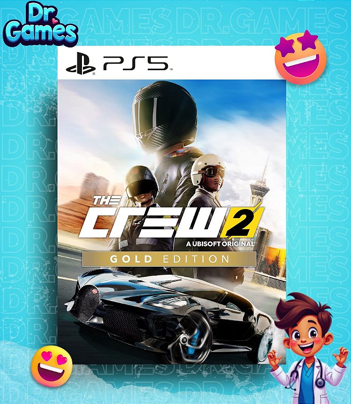 THE CREW® 2 (GOLD EDITION) - PS5 MÍDIA DIGITAL