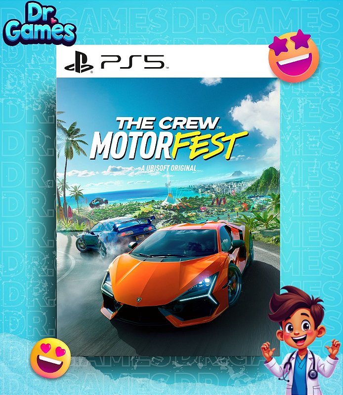 THE CREW MOTORFEST (EDIÇÃO PADRÃO) - PS5 MÍDIA DIGITAL