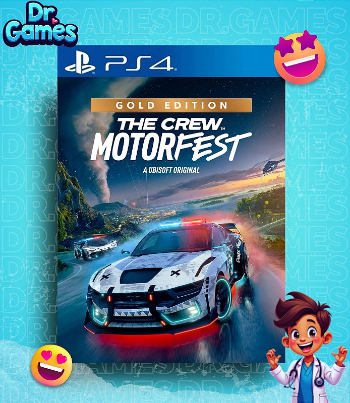 THE CREW MOTORFEST (GOLD EDITION) - PS4 MÍDIA DIGITAL