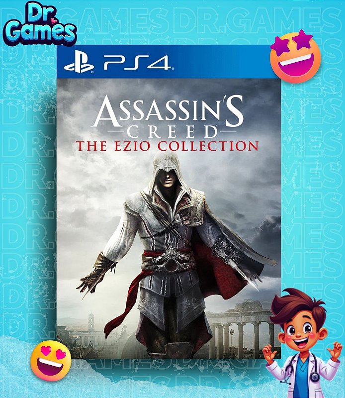 ASSASSIN'S CREED (THE EZIO COLLECTION) - PS4 MÍDIA DIGITAL
