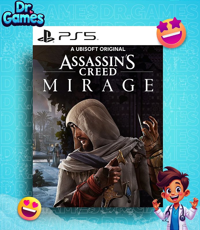 ASSASSIN'S CREED MIRAGE (EDIÇÃO PADRÃO) - PS5 MÍDIA DIGITAL
