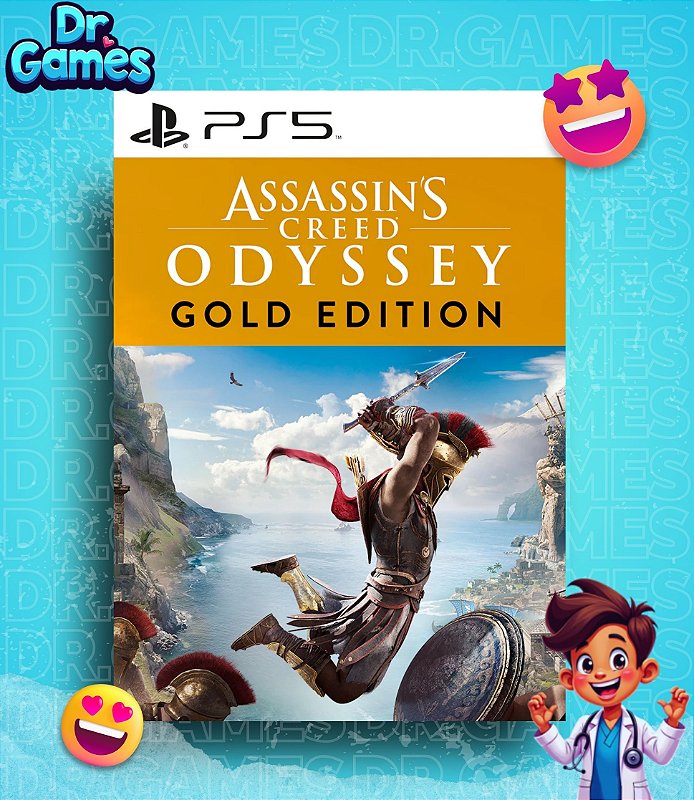 ASSASSIN'S CREED ODYSSEY (GOLD EDITION) - PS5 MÍDIA DIGITAL