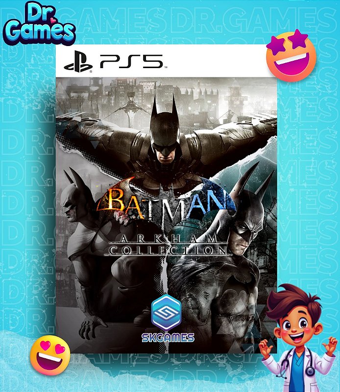 BATMAN: ARKHAM COLLECTION (EDIÇÃO PADRÃO) - PS5 MÍDIA DIGITAL