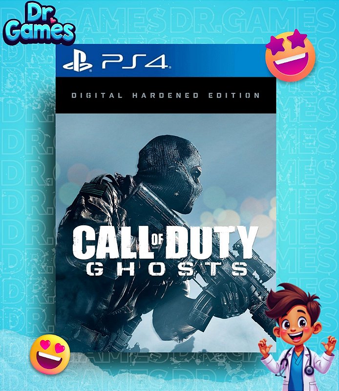CALL OF DUTY®: GHOSTS (DIGITAL HARDENED EDITION) - PS4 MÍDIA DIGITAL