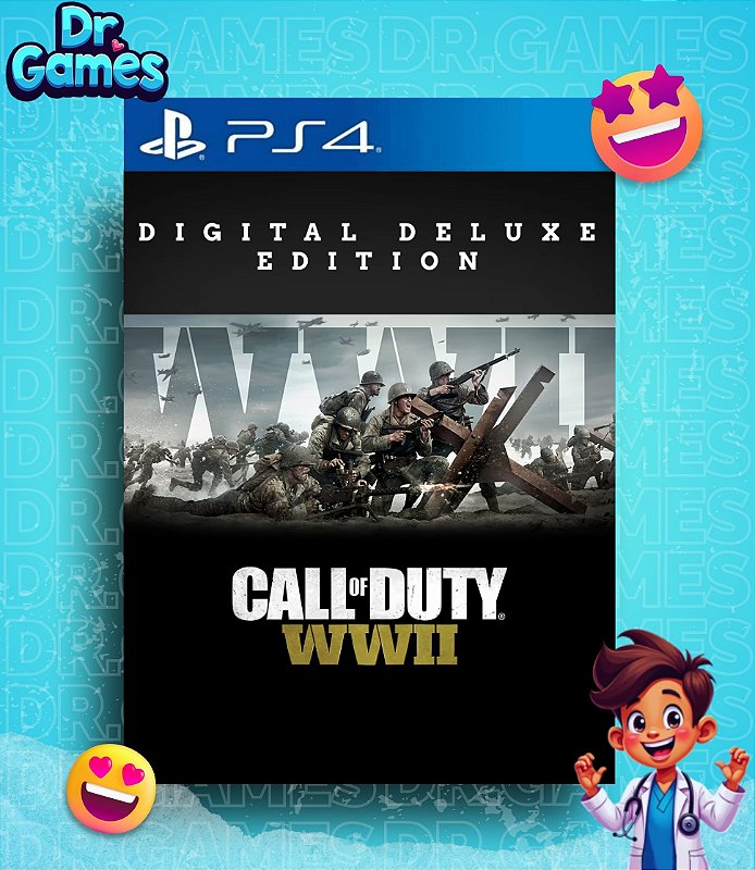 CALL OF DUTY®: WWII (EDIÇÃO DIGITAL DELUXE) - PS4 MÍDIA DIGITAL