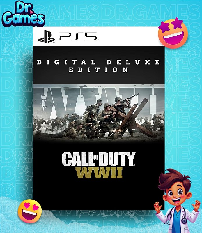 CALL OF DUTY®: WWII (EDIÇÃO DIGITAL DELUXE) - PS5 MÍDIA DIGITAL