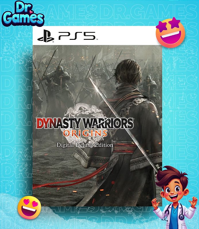 DYNASTY WARRIORS: ORIGINS (DIGITAL DELUXE EDITION) - PS5 MÍDIA DIGITAL