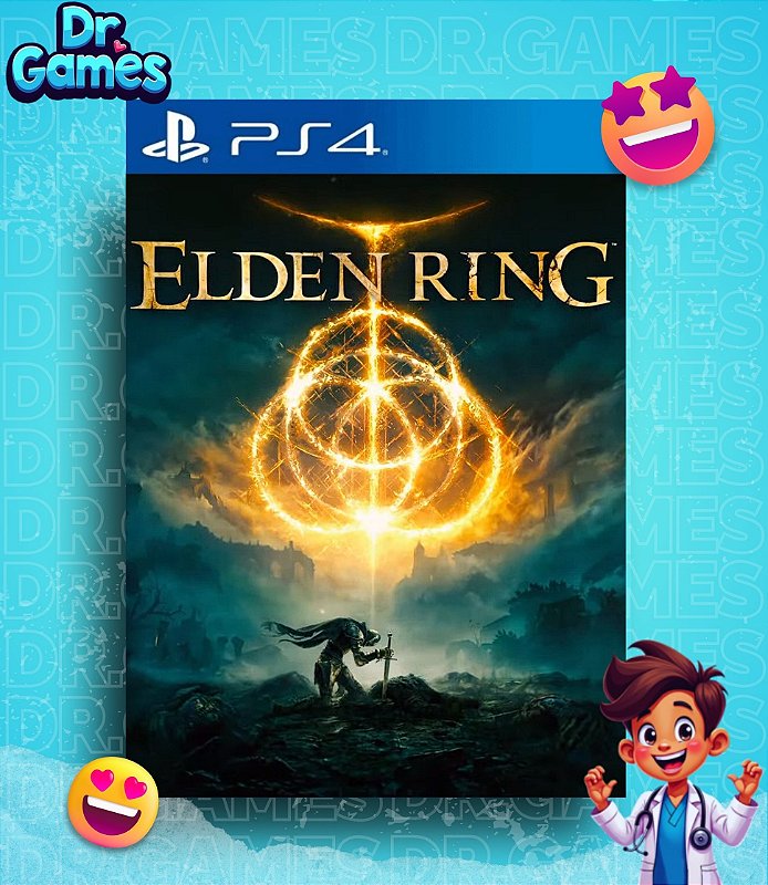 ELDEN RING (EDIÇÃO PADRÃO) - PS4 MÍDIA DIGITAL