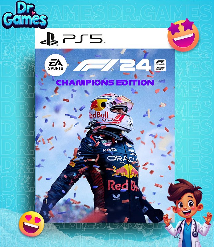 F1® 24 (EDIÇÃO DOS CAMPEÕES) - PS5 MÍDIA DIGITAL