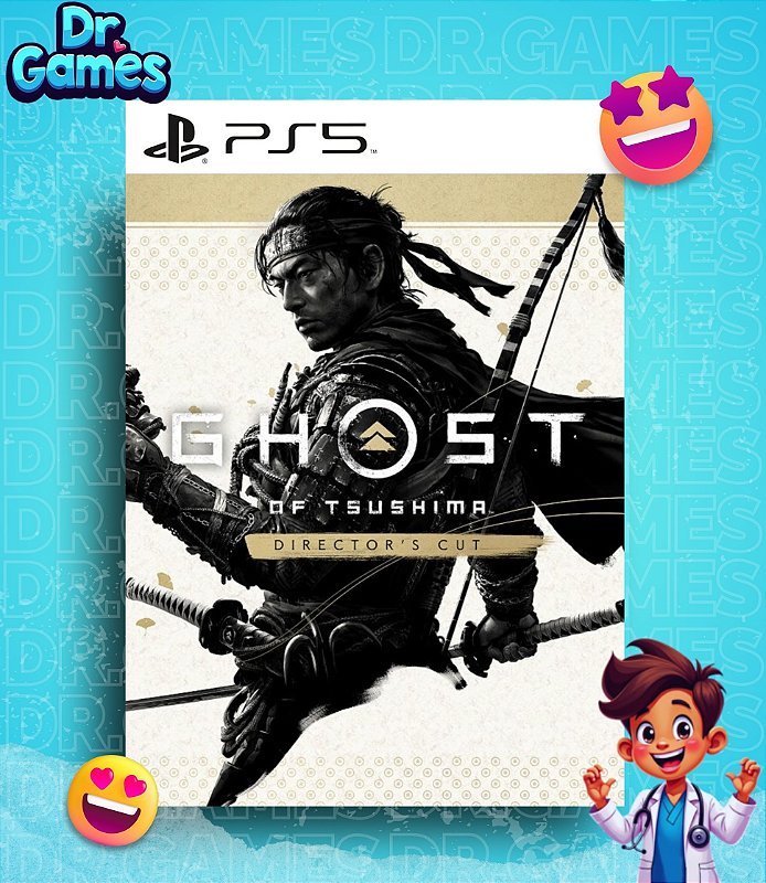 GHOST OF TSUSHIMA (EDIÇÃO VERSÃO DO DIRETOR) - PS5 MÍDIA DIGITAL