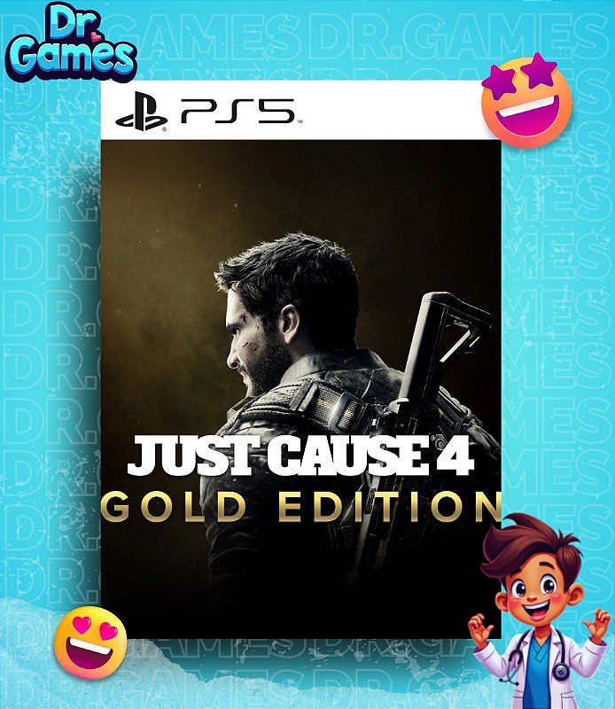 JUST CAUSE 4 (GOLD EDITION) - PS5 MÍDIA DIGITAL