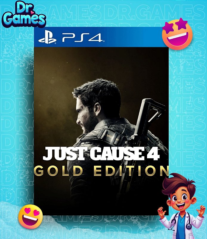 JUST CAUSE 4 (GOLD EDITION) - PS4 MÍDIA DIGITAL