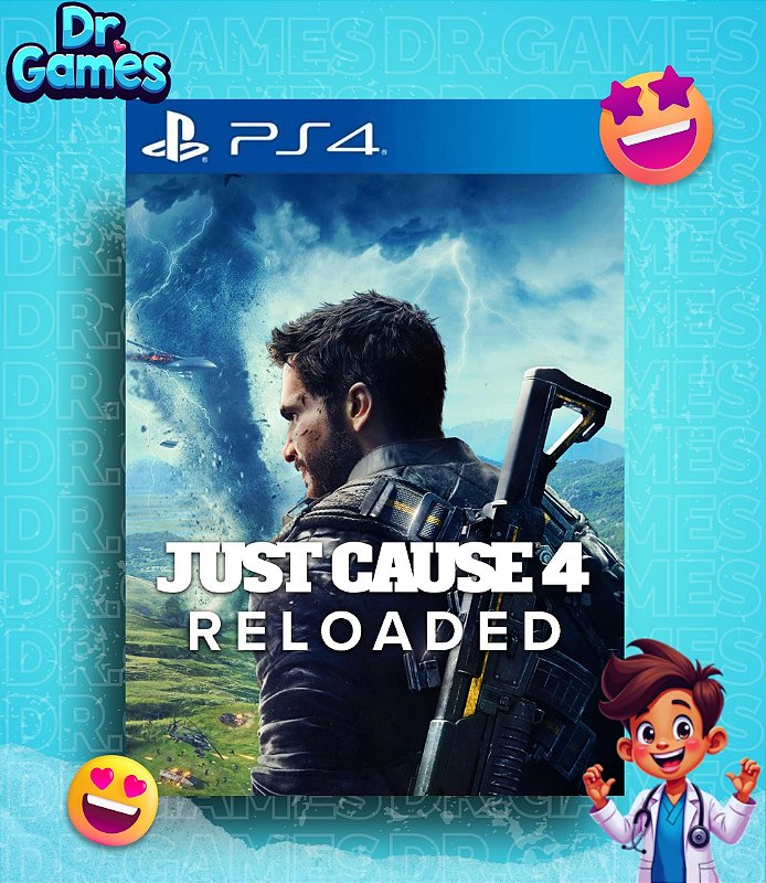 JUST CAUSE 4: RELOADED (EDIÇÃO PADRÃO) - PS4 MÍDIA DIGITAL