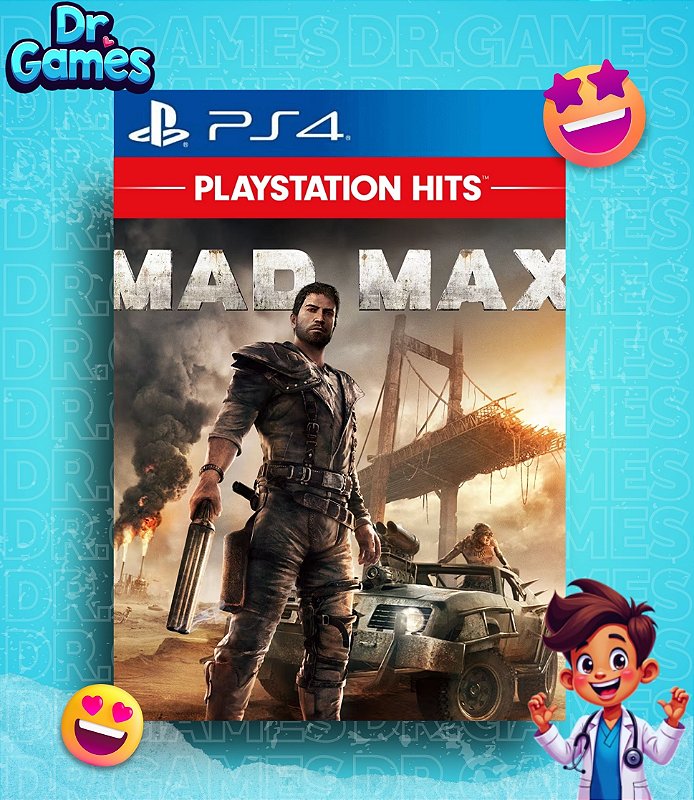 MAD MAX (EDIÇÃO PADRÃO) - PS4 MÍDIA DIGITAL