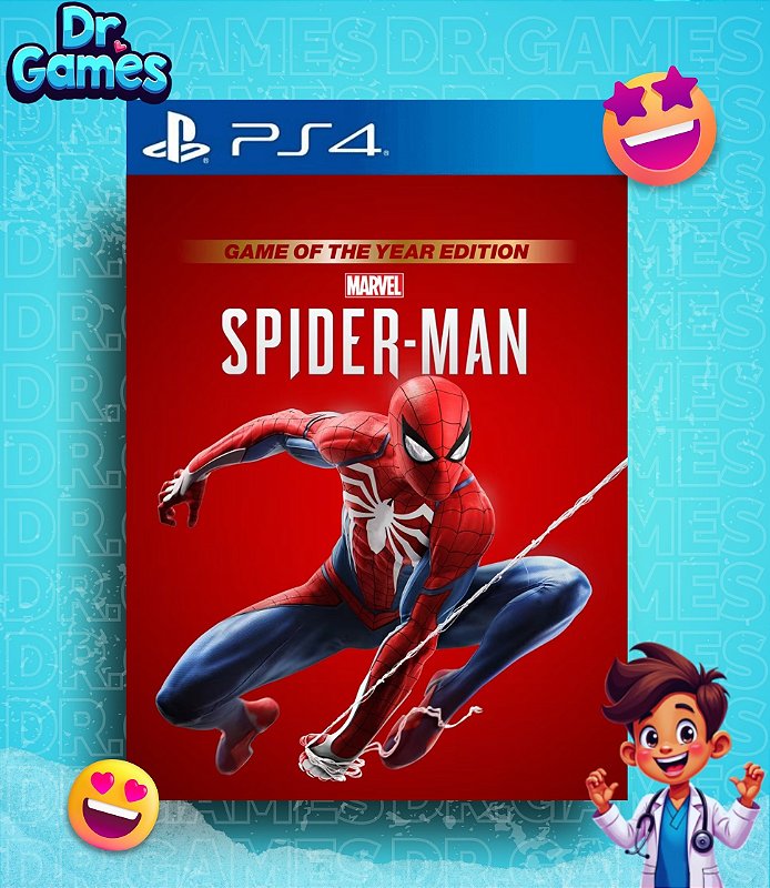 MARVEL'S SPIDER-MAN (GAME OF THE YEAR EDITION) - PS4 MÍDIA DIGITAL