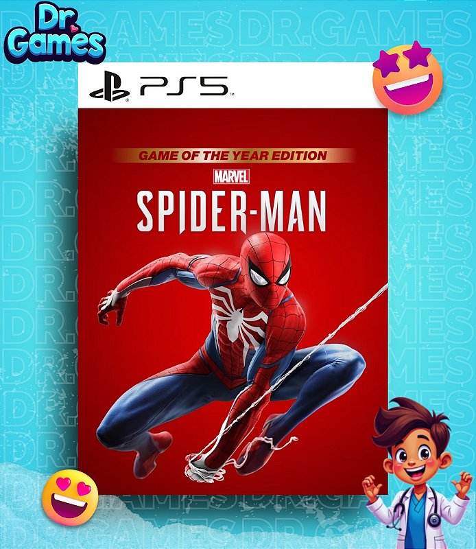 MARVEL'S SPIDER-MAN (GAME OF THE YEAR EDITION) - PS5 MÍDIA DIGITAL