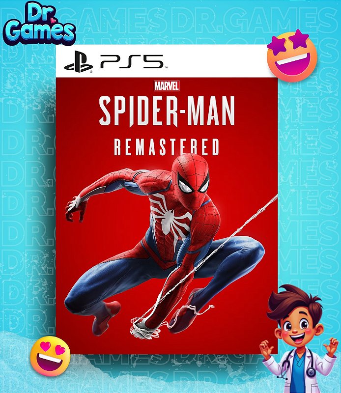 MARVEL'S SPIDER-MAN REMASTERED (EDIÇÃO PADRÃO) - PS5 MÍDIA DIGITAL