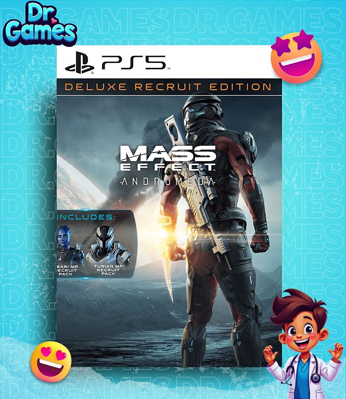 MASS EFFECT™: ANDROMEDA (EDIÇÃO DE RECRUTA DELUXE) - PS5 MÍDIA DIGITAL