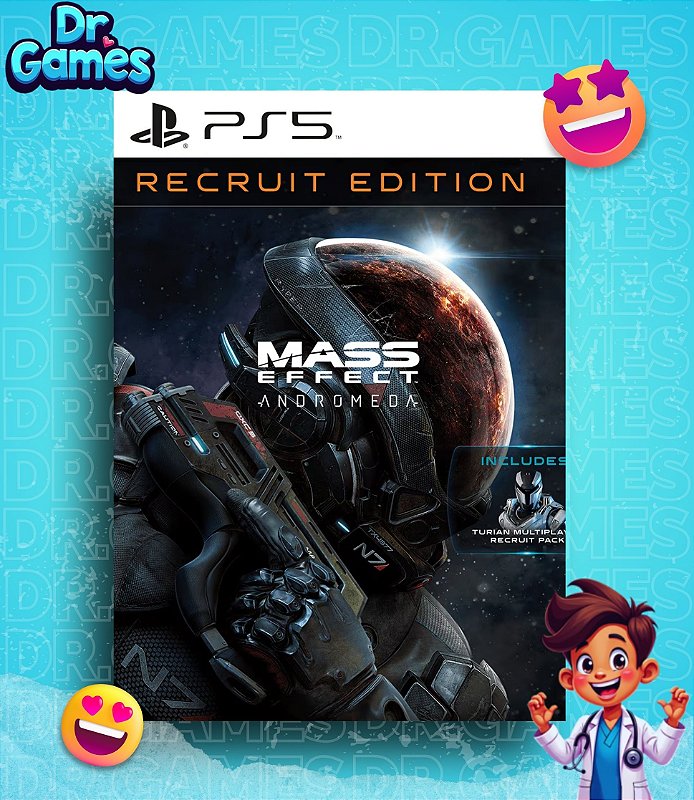 MASS EFFECT™: ANDROMEDA (EDIÇÃO DE RECRUTA STANDARD) - PS5 MÍDIA DIGITAL