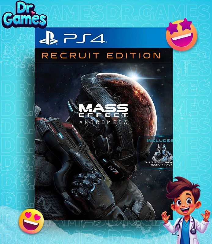 MASS EFFECT™: ANDROMEDA (EDIÇÃO DE RECRUTA STANDARD) - PS4 MÍDIA DIGITAL
