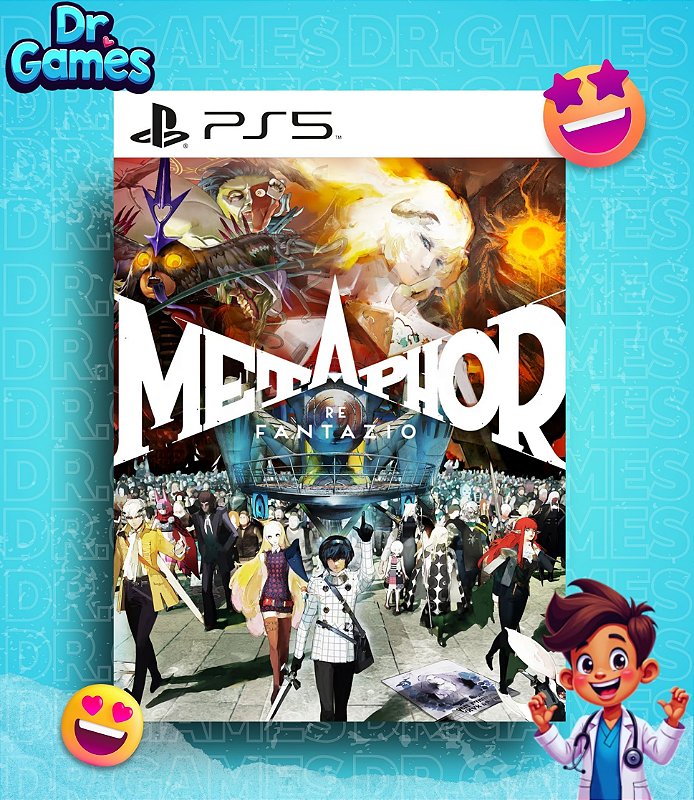 METAPHOR: ReFANTAZIO (EDIÇÃO PADRÃO) - PS5 MÍDIA DIGITAL