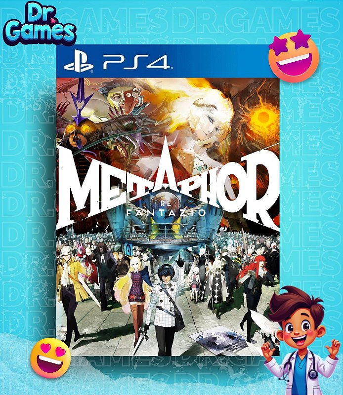 METAPHOR: ReFANTAZIO (EDIÇÃO PADRÃO) - PS4 MÍDIA DIGITAL