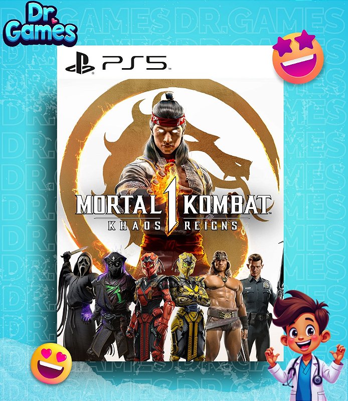 MORTAL KOMBAT™ 1: KOLEÇÃO REINA O KAOS (EDIÇÃO PADRÃO) - PS5 MÍDIA DIGITAL