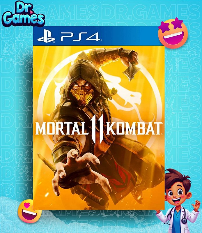 MORTAL KOMBAT 11 (EDIÇÃO PADRÃO) - PS4 MÍDIA DIGITAL