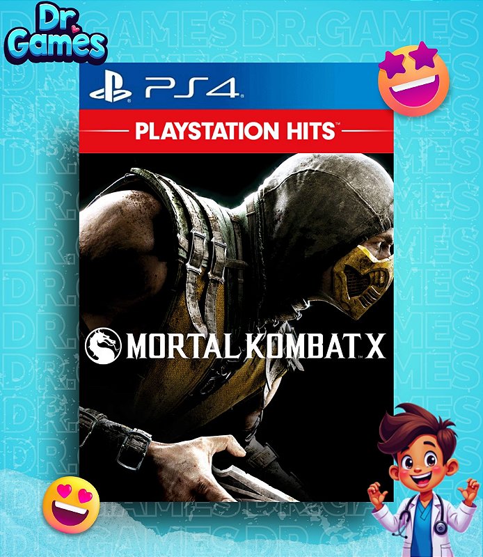 MORTAL KOMBAT X (EDIÇÃO PADRÃO) - PS4 MÍDIA DIGITAL