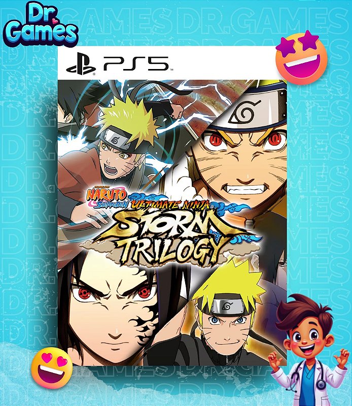 NARUTO SHIPPUDEN: ULTIMATE NINJA STORM TRILOGY (EDIÇÃO PADRÃO) - PS5 MÍDIA DIGITAL