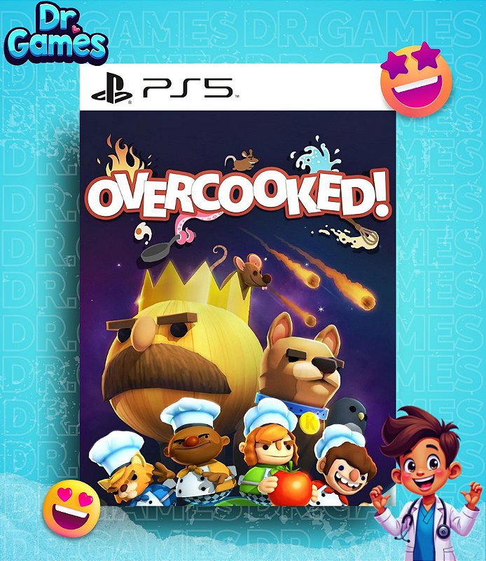 OVERCOOKED (EDIÇÃO PADRÃO) - PS5 MÍDIA DIGITAL