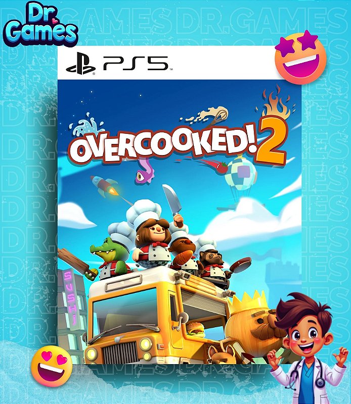 OVERCOOKED! 2 (EDIÇÃO PADRÃO) - PS5 MÍDIA DIGITAL