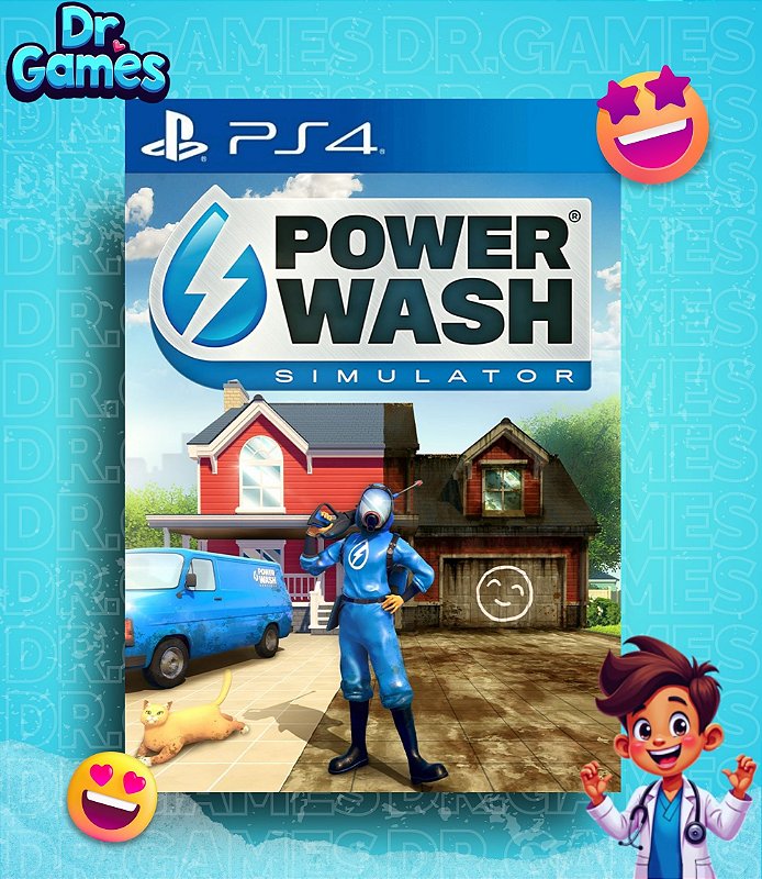 POWERWASH SIMULATOR (EDIÇÃO PADRÃO) - PS4 MÍDIA DIGITAL