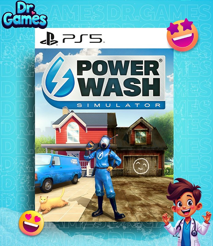 POWERWASH SIMULATOR (EDIÇÃO PADRÃO) - PS5 MÍDIA DIGITAL