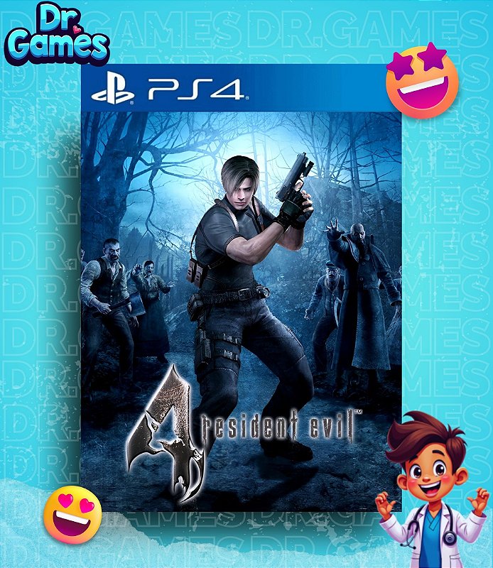 RESIDENT EVIL 4 (2005) - PS4 MÍDIA DIGITAL