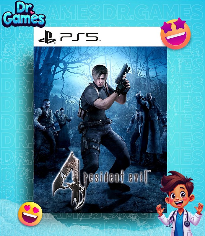 RESIDENT EVIL 4 (2005) - PS5 MÍDIA DIGITAL