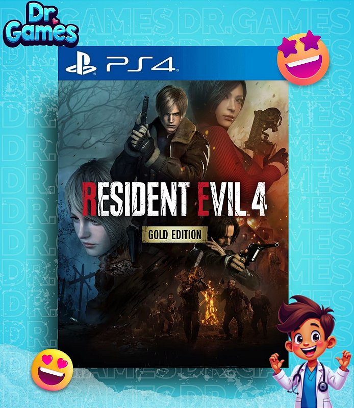 RESIDENT EVIL 4 REMAKE (GOLD EDITION) - PS4 MÍDIA DIGITAL