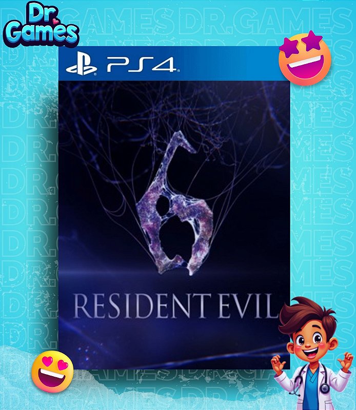 RESIDENT EVIL 6 (EDIÇÃO PADRÃO) - PS4 MÍDIA DIGITAL