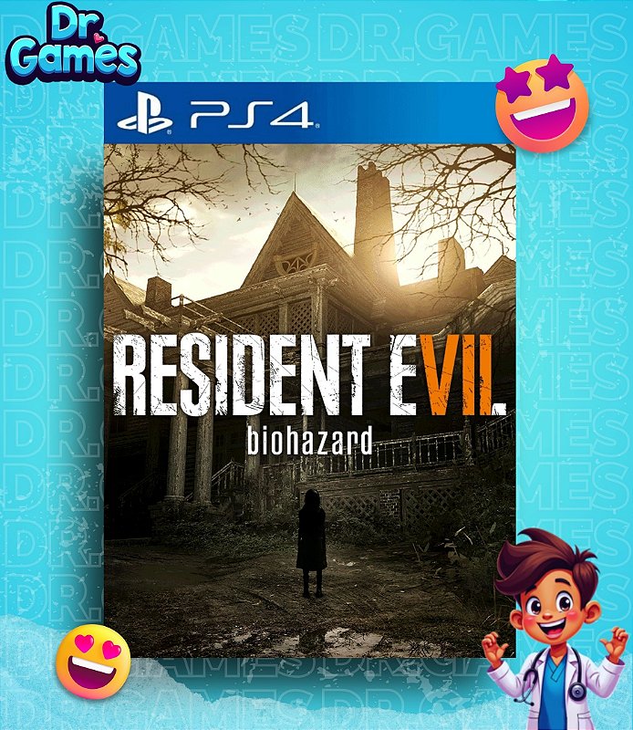 RESIDENT EVIL BIOHAZARD 7 (EDIÇÃO PADRÃO) - PS4 MÍDIA DIGITAL