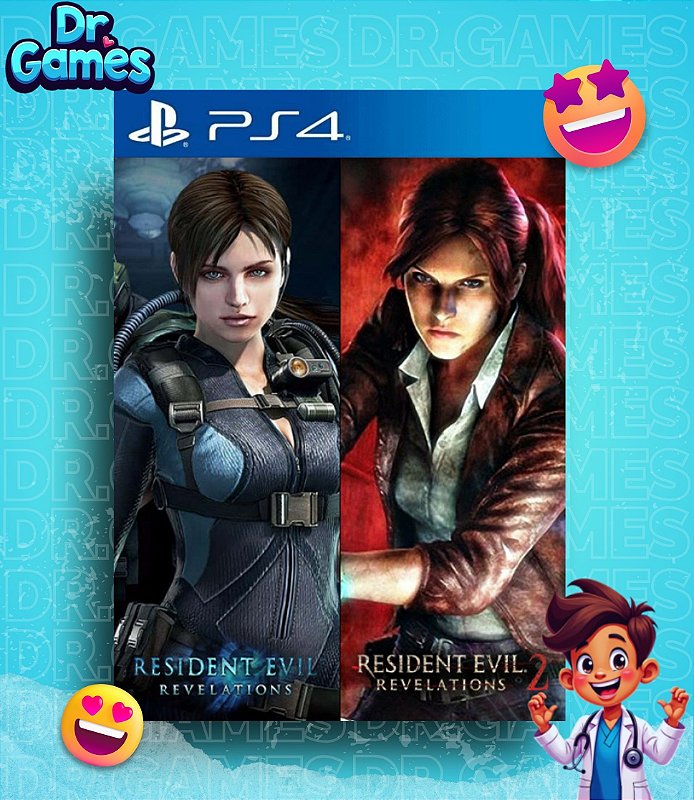 RESIDENT EVIL REVELATIONS 1 & 2 (BUNDLE EDITION) - PS4 MÍDIA DIGITAL