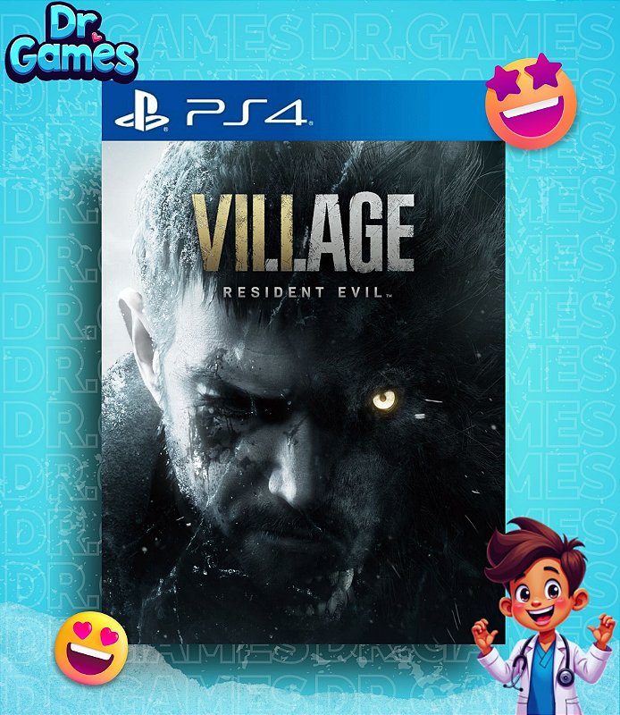 RESIDENT EVIL VILLAGE (EDIÇÃO PADRÃO) - PS4 MÍDIA DIGITAL